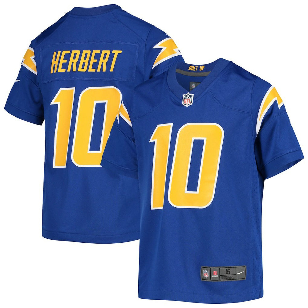 Los Angeles Chargers Justin Herbert  Youth Game Jersey | NFL Online