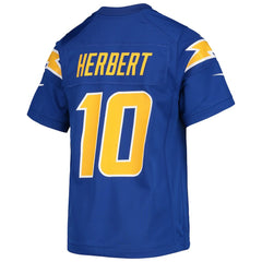 Los Angeles Chargers Justin Herbert  Youth Game Jersey | NFL Online