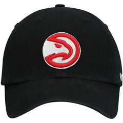 Black Atlanta Hawks '47 Core Logo Clean Up Adjustable Hat | NBA