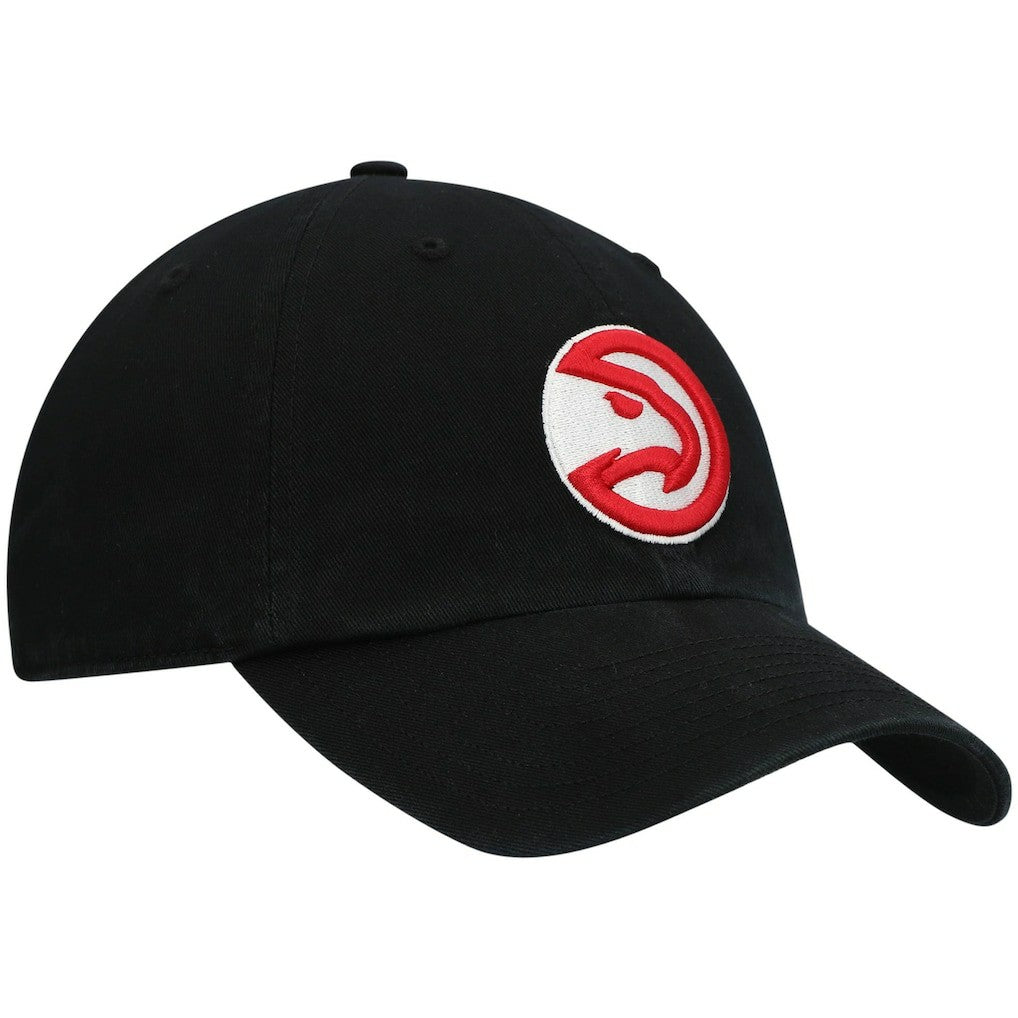 Black Atlanta Hawks '47 Core Logo Clean Up Adjustable Hat | NBA