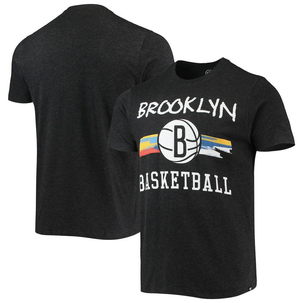 Black Brooklyn Nets '47 City Edition Club T-Shirt | NBA