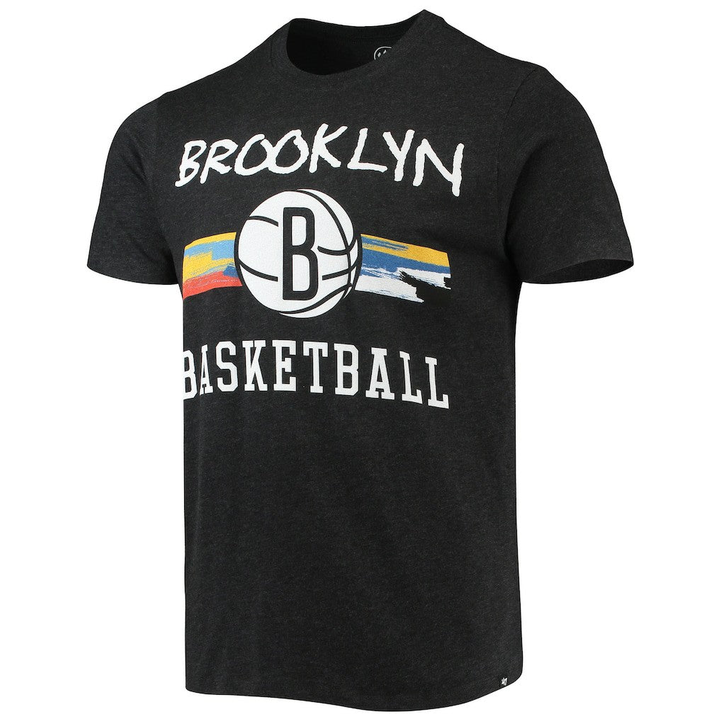 Black Brooklyn Nets '47 City Edition Club T-Shirt | NBA