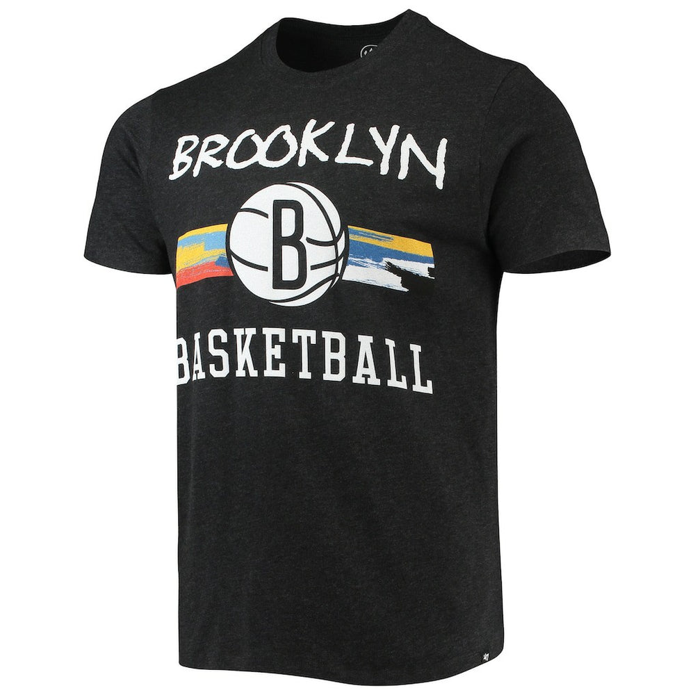 Black Brooklyn Nets '47 City Edition Club T-Shirt | NBA