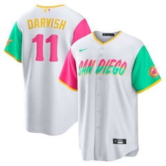 Yu Darvish San Diego Padres Nike City Connect Replica Player Jersey - MLB Jerseys