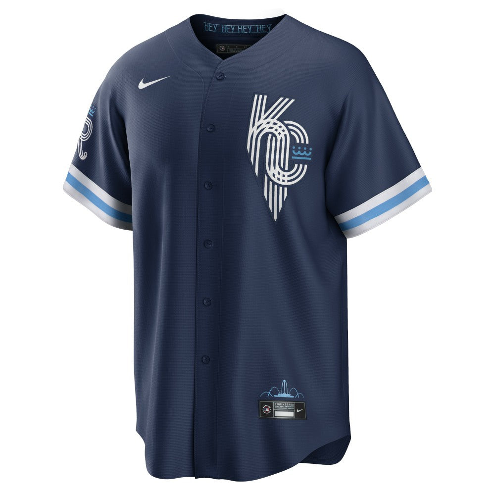 Salvador Perez Kansas City Royals Nike City Connect Replica Player Jersey - MLB Jerseys
