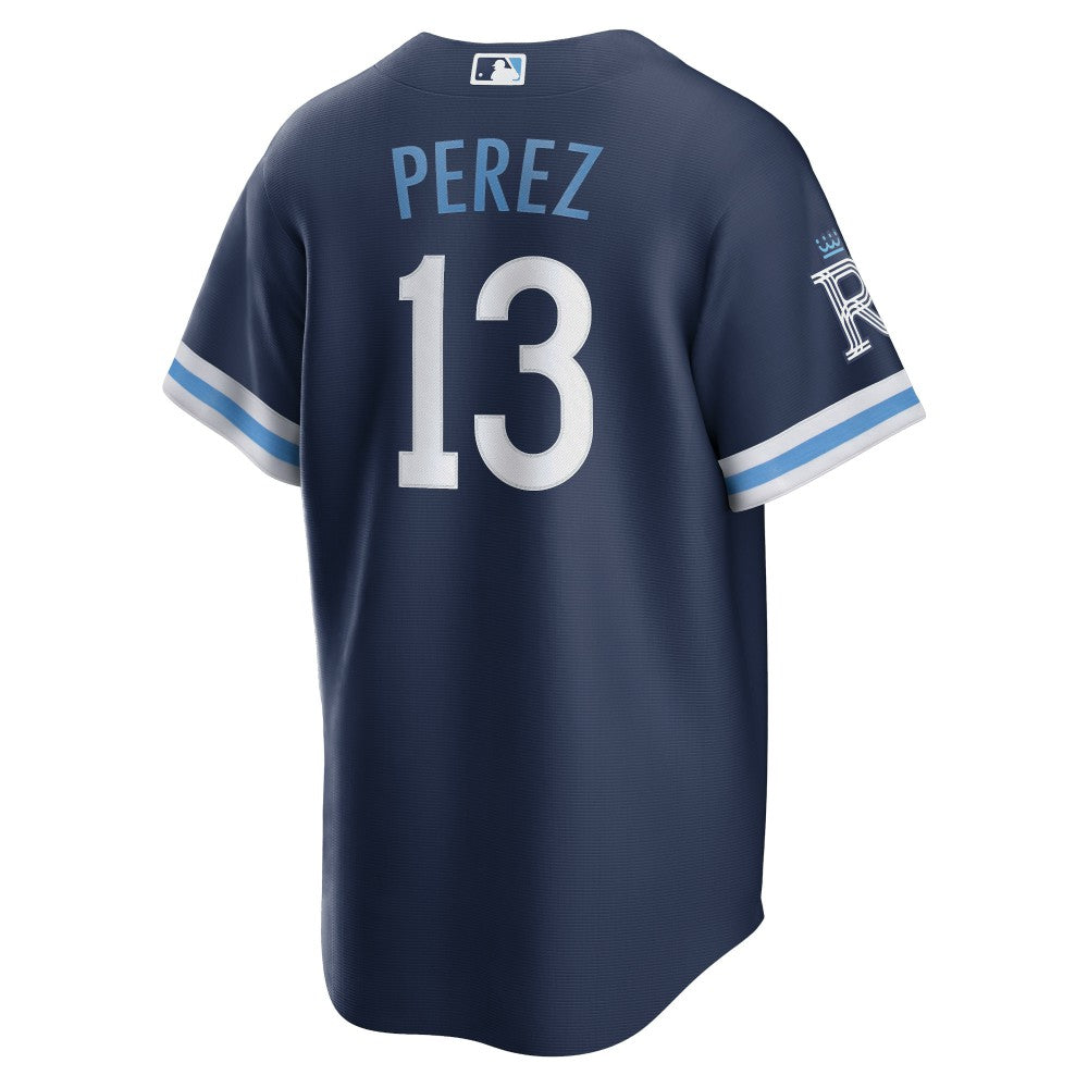 Salvador Perez Kansas City Royals Nike City Connect Replica Player Jersey - MLB Jerseys