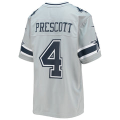 Dallas Cowboys Dak Prescott  Youth Inverted Team Game Jersey | NFL Hot