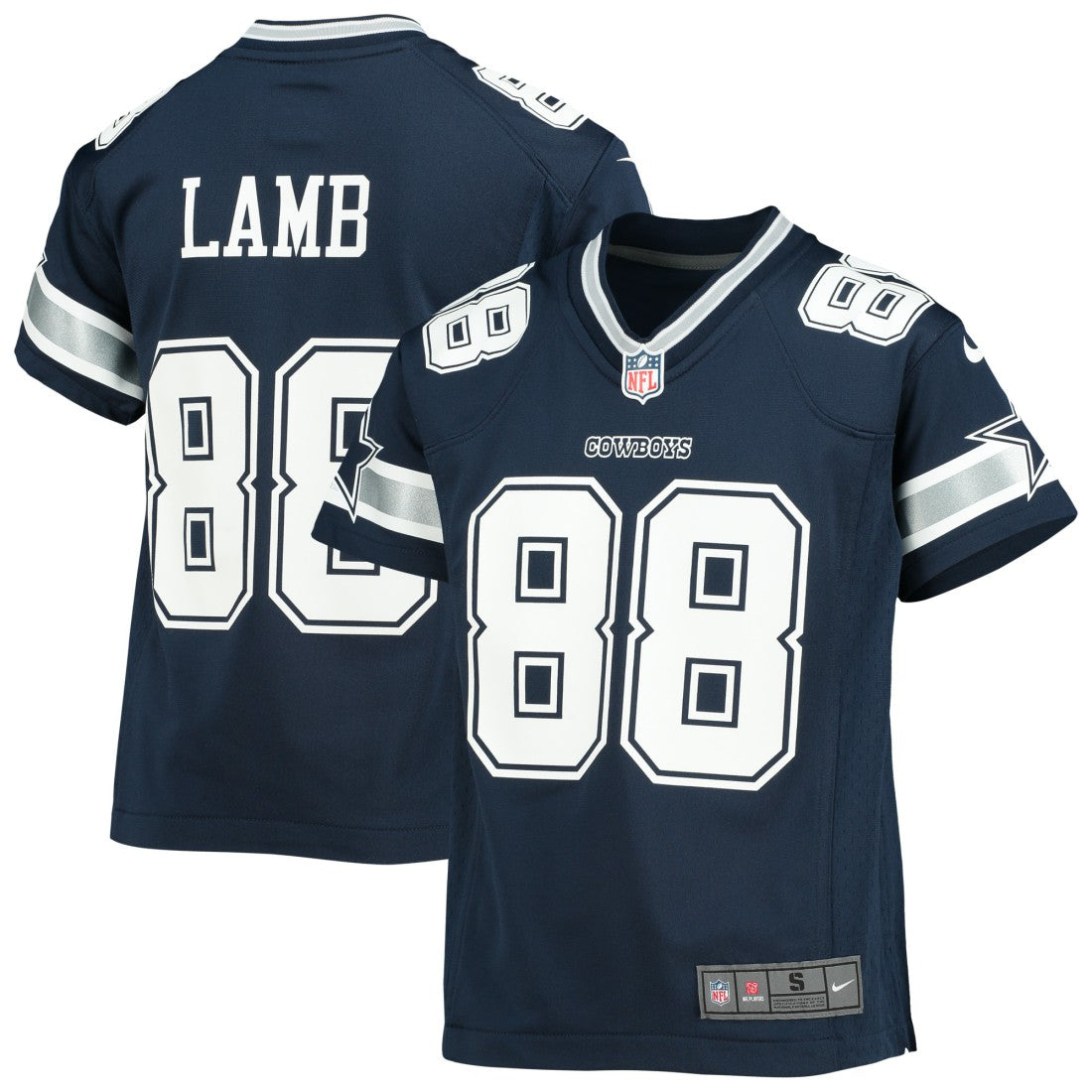 Dallas Cowboys CeeDee Lamb  Youth Player Game Jersey | NFL Discount
