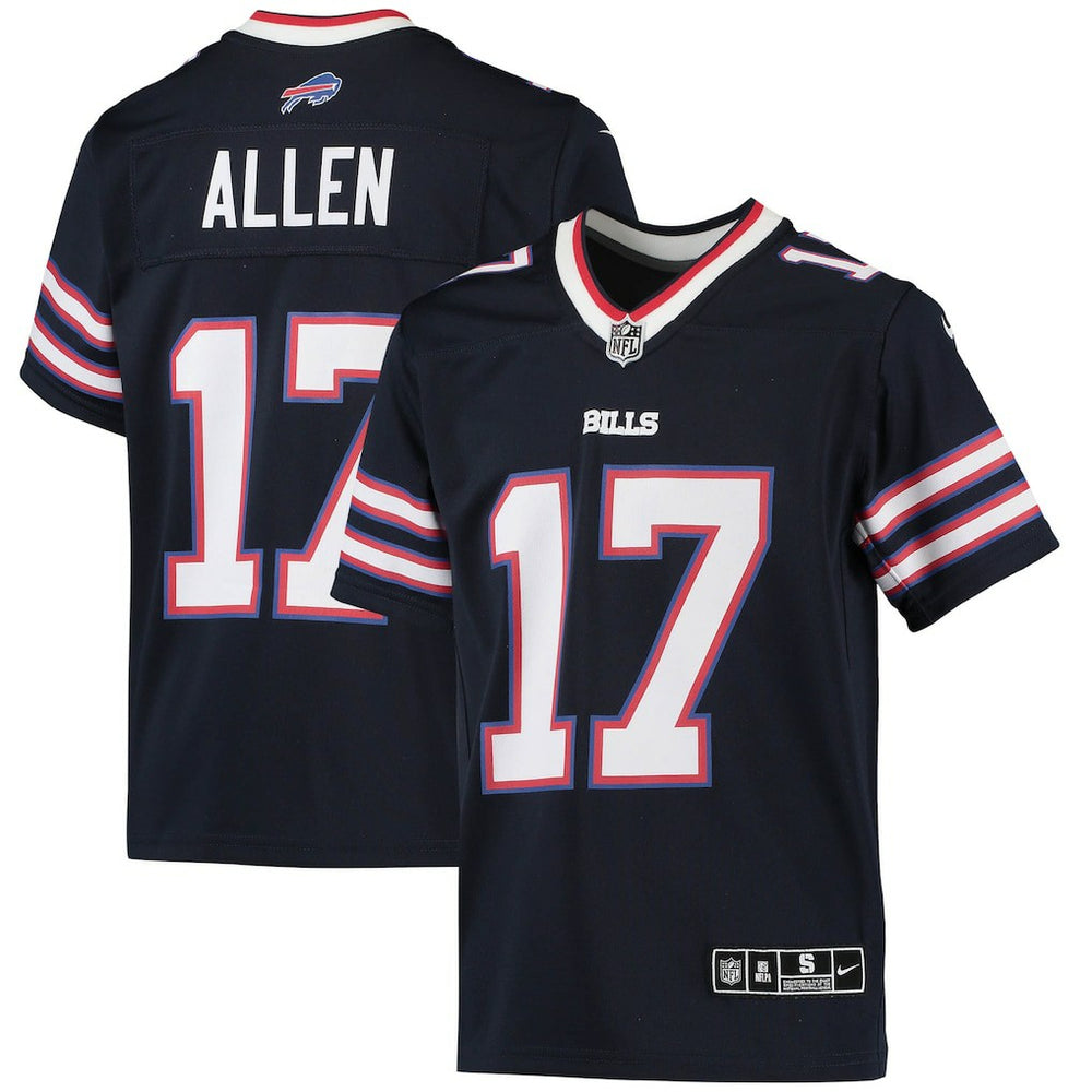 Buffalo Bills Josh Allen  Youth Inverted Team Game Jersey | NFL Hot