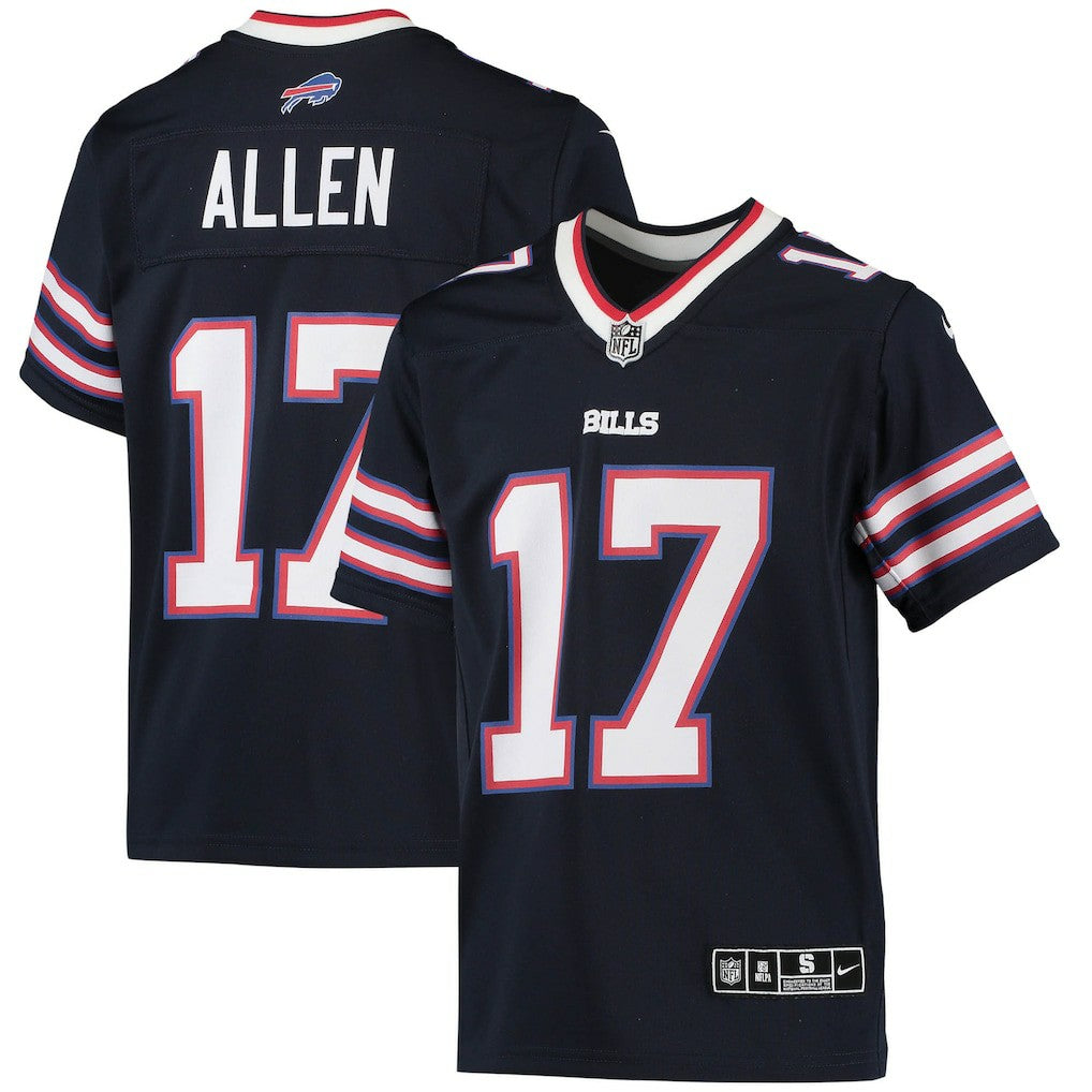 Buffalo Bills Josh Allen  Youth Inverted Team Game Jersey | NFL Hot