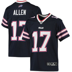 Buffalo Bills Josh Allen  Youth Inverted Team Game Jersey | NFL Hot