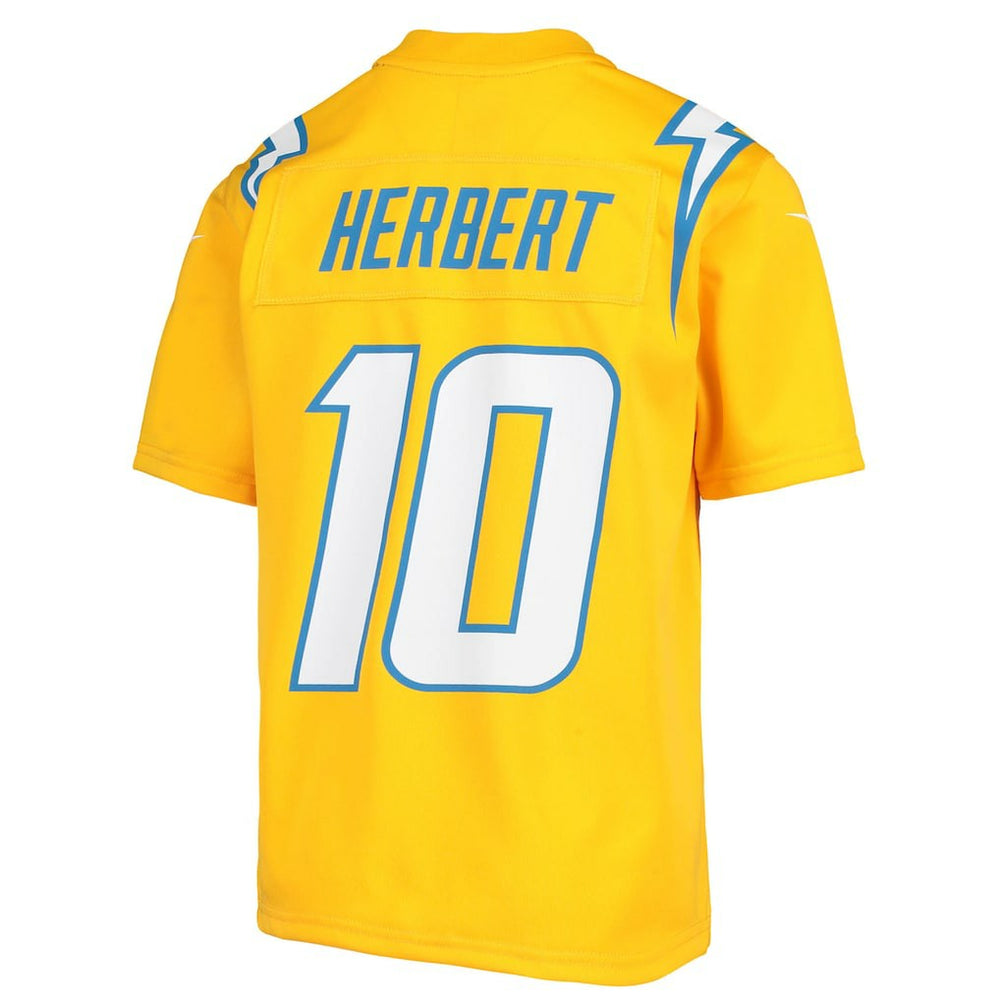 Los Angeles Chargers Justin Herbert  Youth Inverted Team Game Jersey | NFL Hot