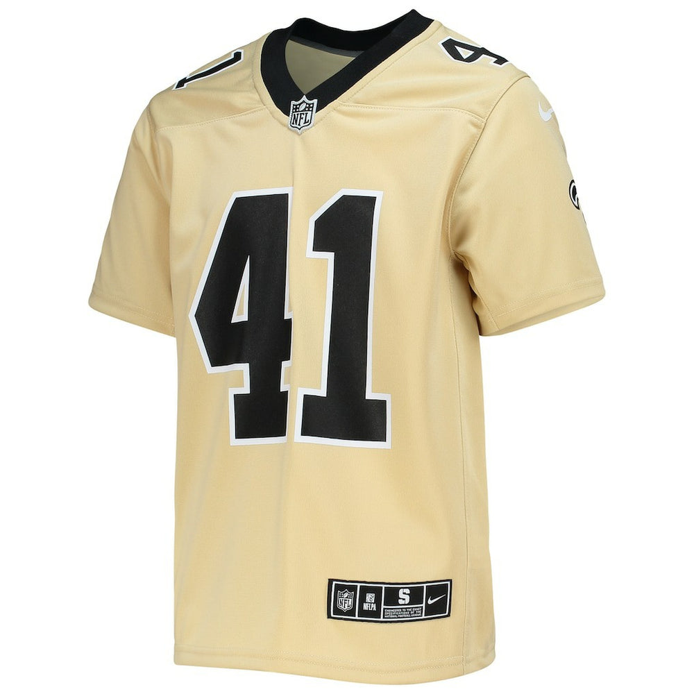 New Orleans Saints Alvin Kamara  Youth Inverted Team Game Jersey | NFL Near me