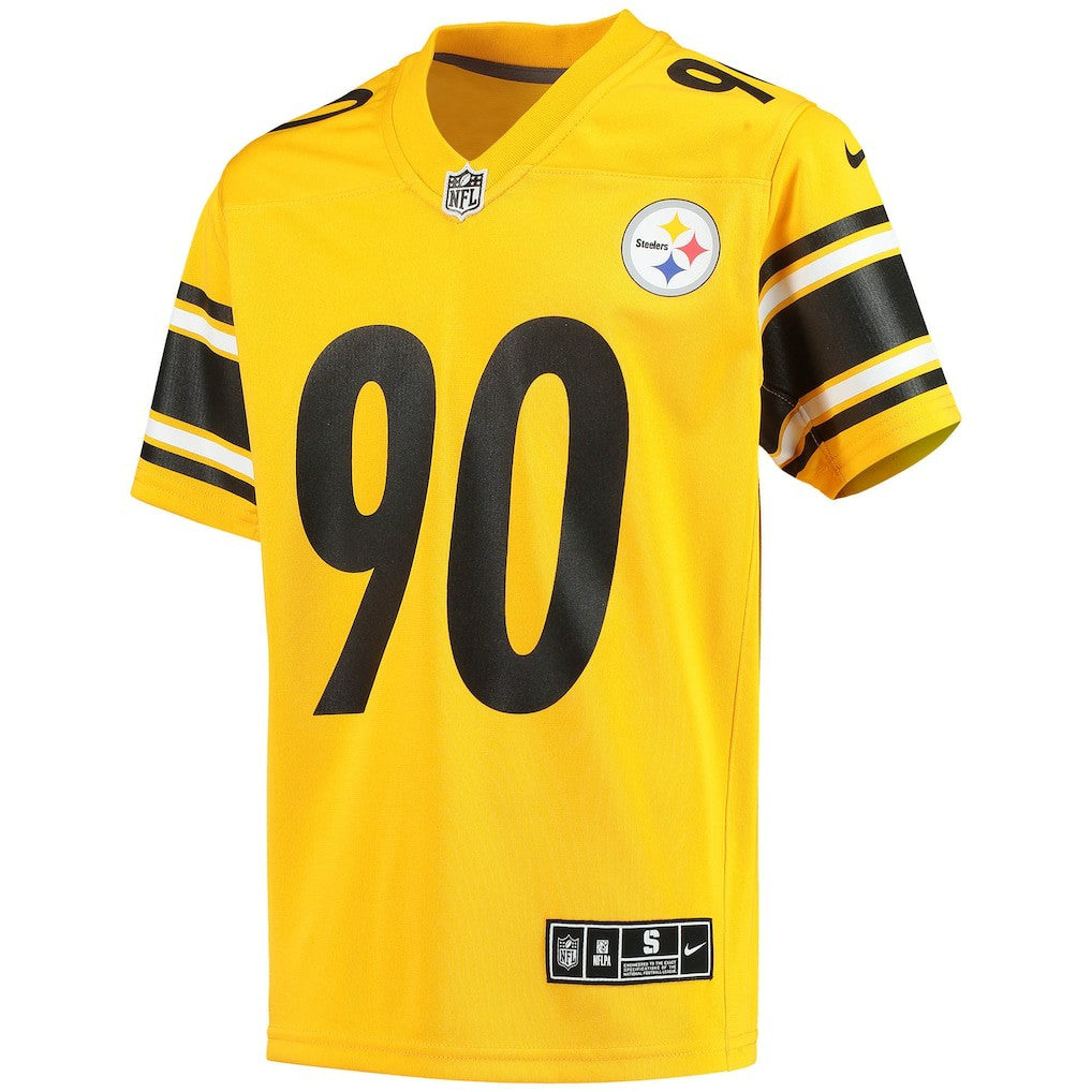 Pittsburgh Steelers T.J. Watt  Youth Inverted Team Game Jersey | NFL New