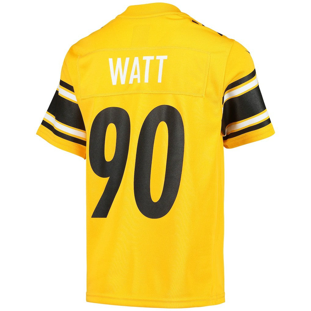 Pittsburgh Steelers T.J. Watt  Youth Inverted Team Game Jersey | NFL New