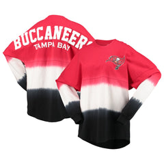 Tampa Bay Buccaneers Women's Ombre Long Sleeve T-Shirt | NFL Hot