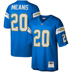 Los Angeles Chargers Natrone Means  Legacy Replica Jersey | NFL Discount