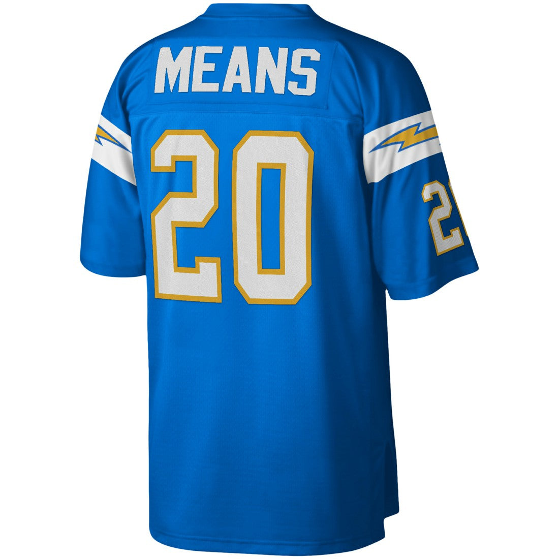 Los Angeles Chargers Natrone Means  Legacy Replica Jersey | NFL Discount