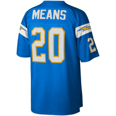Los Angeles Chargers Natrone Means  Legacy Replica Jersey | NFL Discount