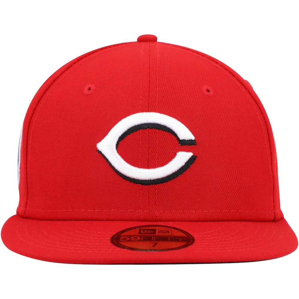 Cincinnati Reds New Era 9/11 Memorial Side Patch 59FIFTY Fitted Hat - MLB Hats