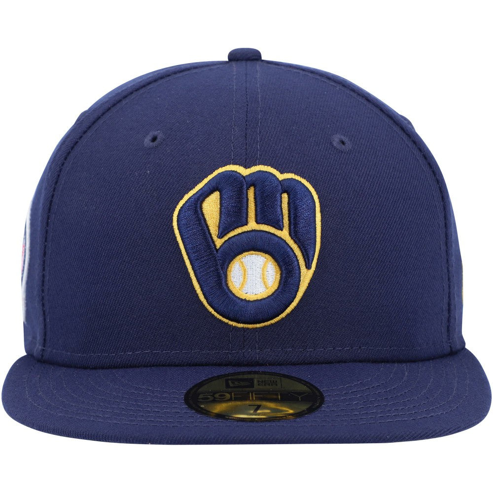 Milwaukee Brewers New Era 9/11 Memorial Side Patch 59FIFTY Fitted Hat - MLB Hats