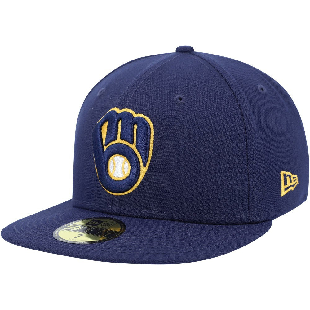 Milwaukee Brewers New Era 9/11 Memorial Side Patch 59FIFTY Fitted Hat - MLB Hats