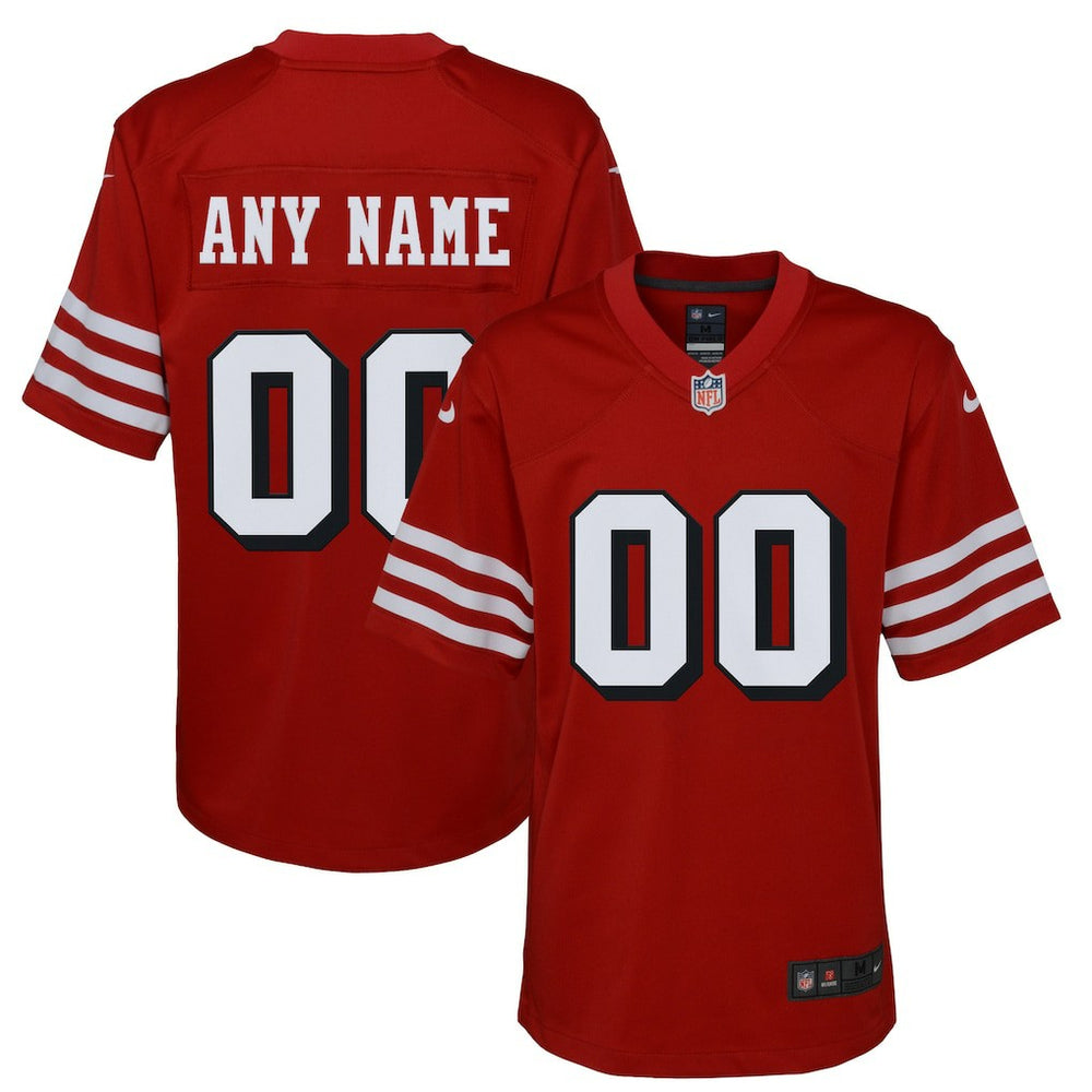 San Francisco 49ers Youth Alternate Custom Game Jersey | NFL US