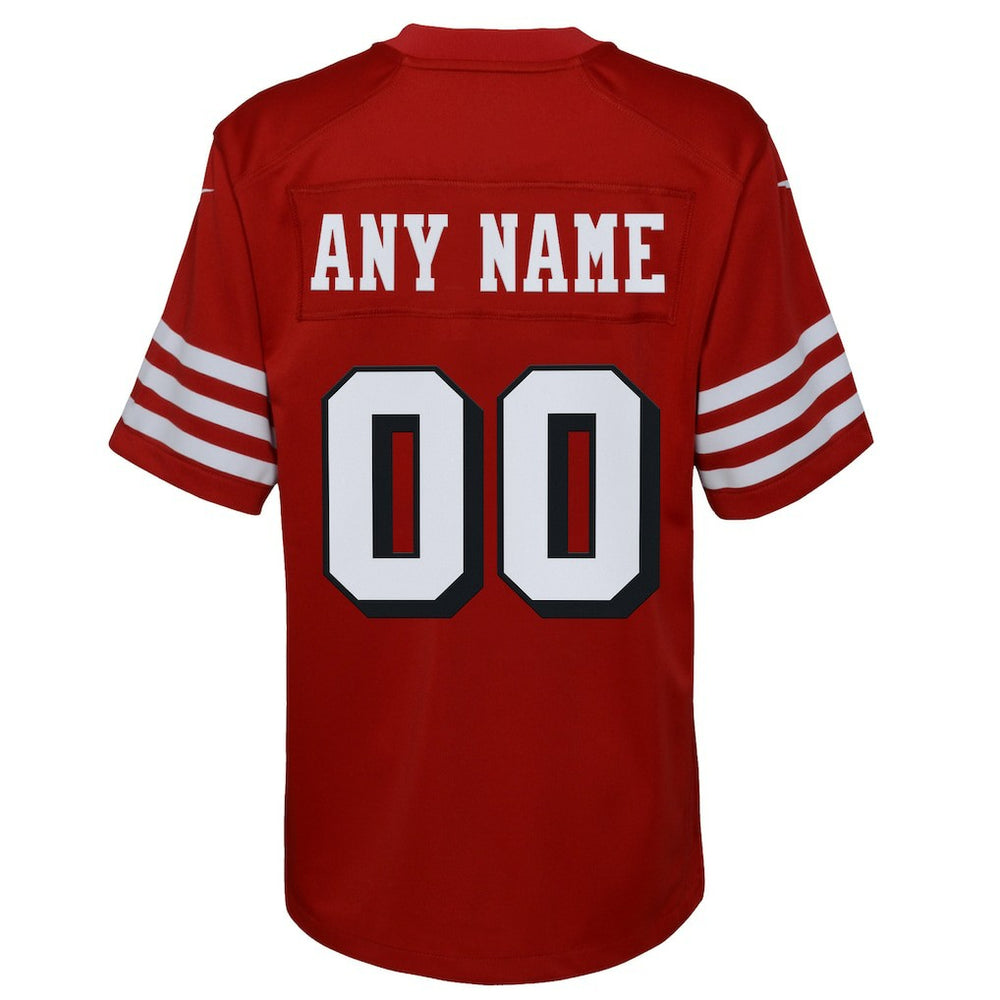 San Francisco 49ers Youth Alternate Custom Game Jersey | NFL US