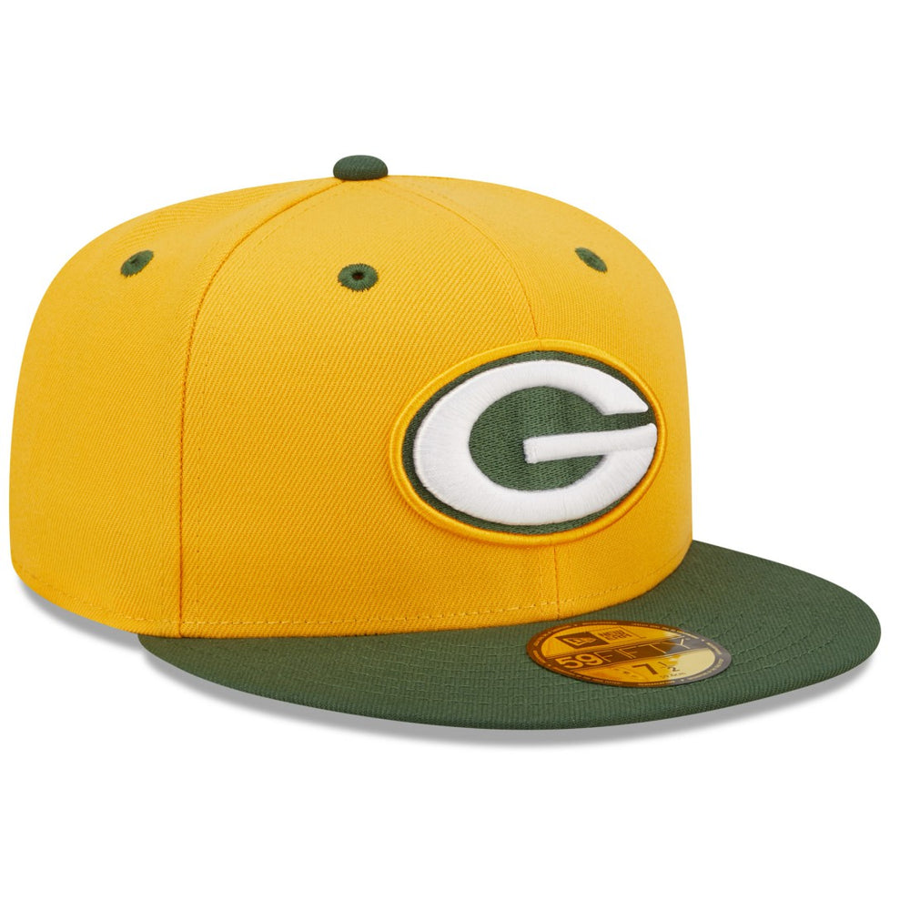 Green Bay Packers Flipside 2Tone 59FIFTY Fitted Hat | NFL Discount