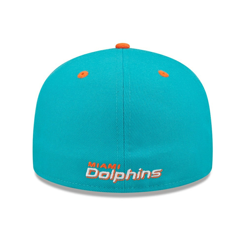 Miami Dolphins Flipside 2Tone 59FIFTY Fitted Hat | NFL Outlet