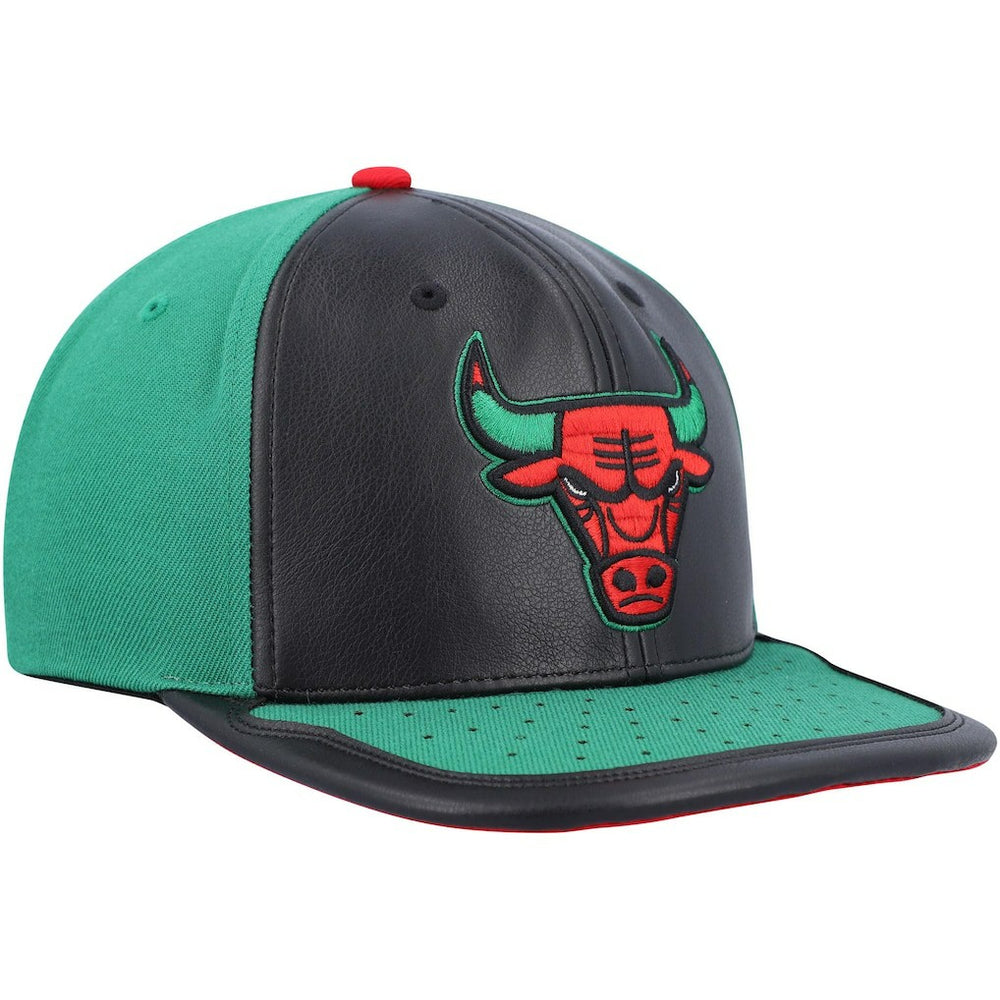 Black/Green Chicago Bulls Day One Snapback Hat | NBA