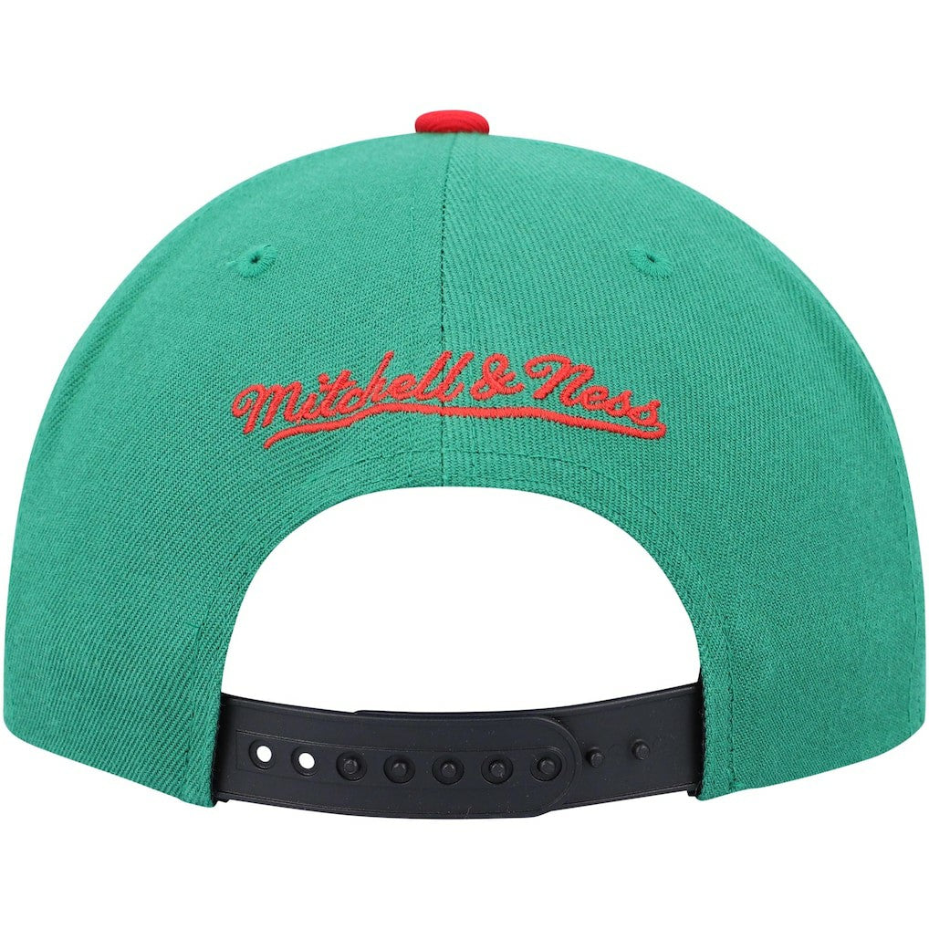 Black/Green Chicago Bulls Day One Snapback Hat | NBA