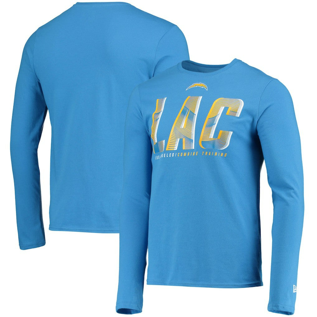 Los Angeles Chargers Combine Authentic Static Abbreviation Long Sleeve T-Shirt | NFL On sale