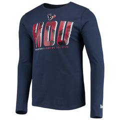 Houston Texans Combine Authentic Static Abbreviation Long Sleeve T-Shirt | NFL Near me