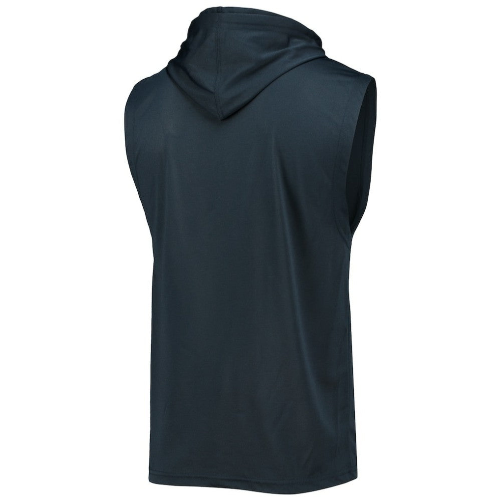 Tampa Bay Rays Stitches Sleeveless Pullover Hoodie - MLB Hoodies