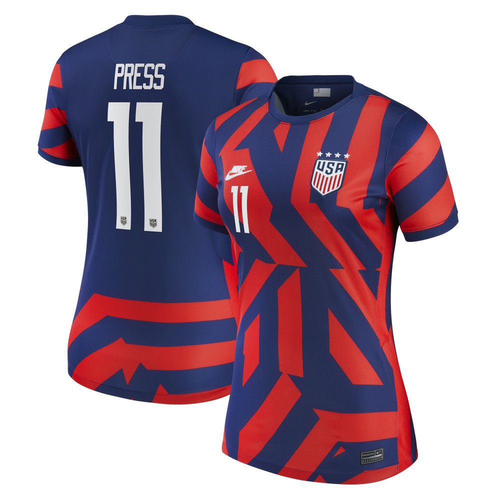 Christen Press USWNT 2021/22 Away Vapor Match Jersey
