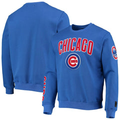Chicago Cubs Pro Standard Stacked Logo Pullover Sweatshirt - MLB Pullover