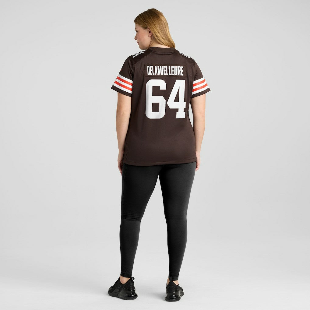 Cleveland Browns Joe DeLamielleure  Women's Game Retired Player Jersey | NFL Hot