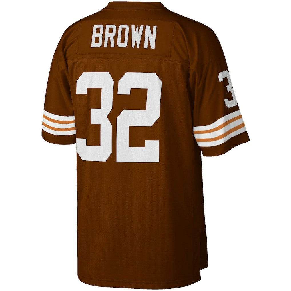 Cleveland Browns Jim Brown  Big & Tall 1963 Retired Player Replica Jersey | NFL Discount