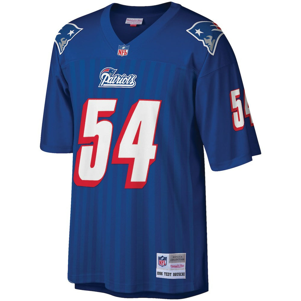 New England Patriots Tedy Bruschi  Big & Tall 1996 Retired Player Replica Jersey | NFL New