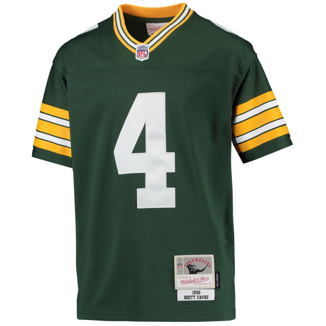 Green Bay Packers Brett Favre  Youth 1996 Retired Player Legacy Jersey | NFL New
