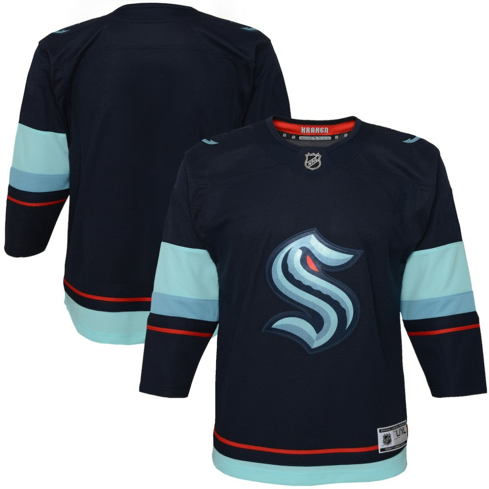 Seattle Kraken Youth Home Premier Jersey -  NHL Jerseys