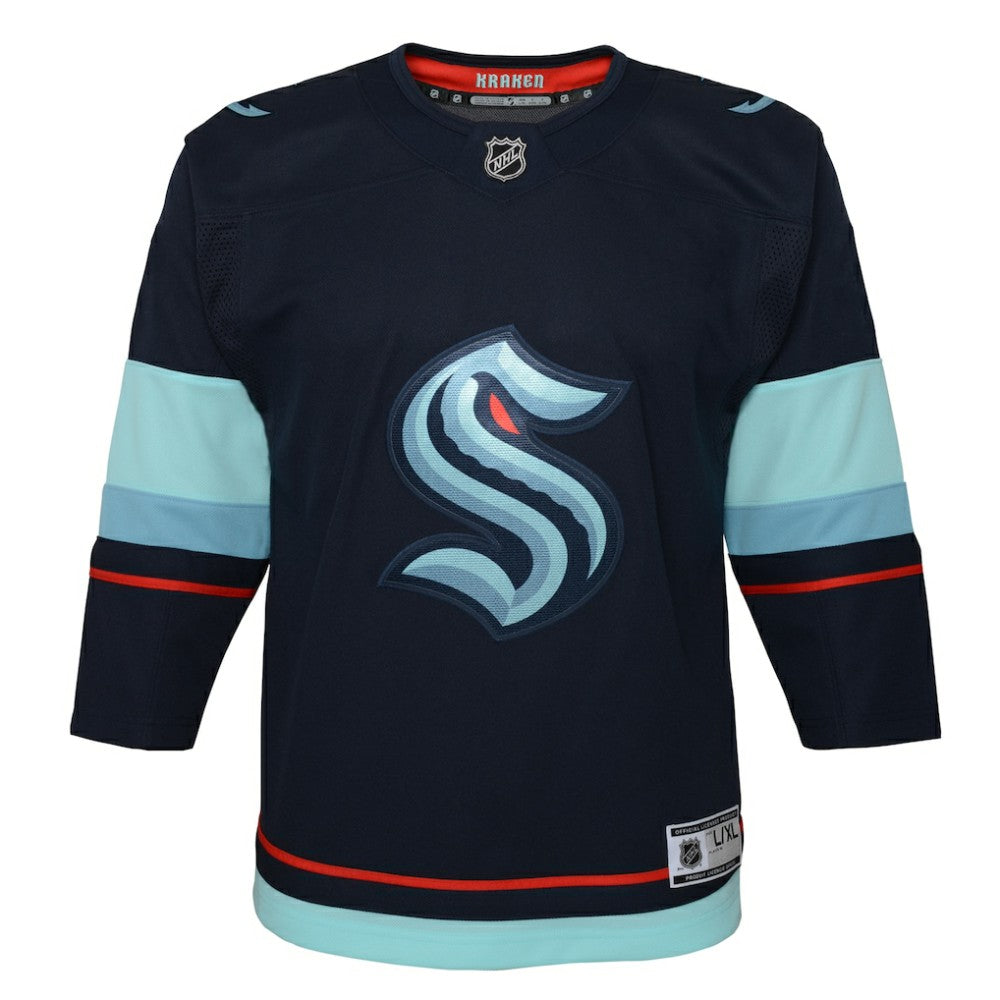 Seattle Kraken Youth Home Premier Jersey -  NHL Jerseys