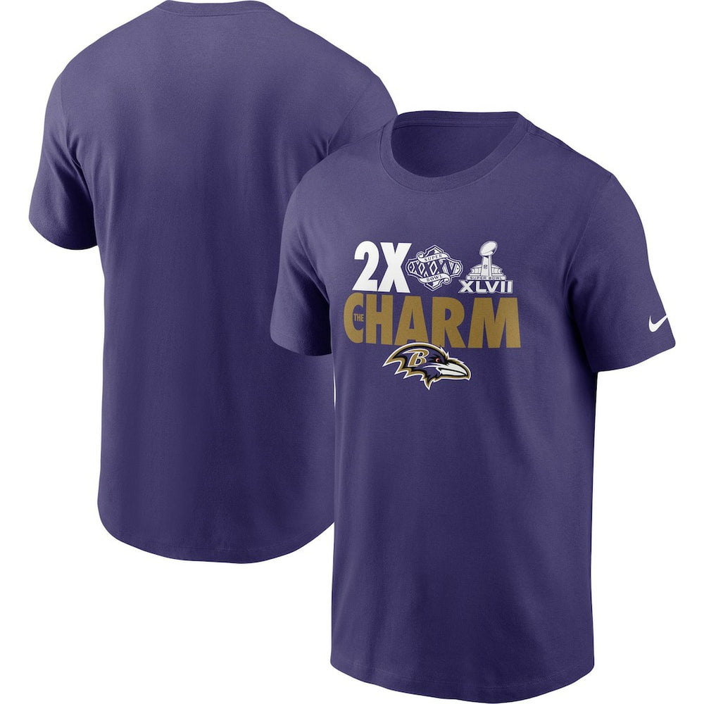Baltimore Ravens Hometown Collection 2x Super Bowl Champions T-Shirt | NFL Discount