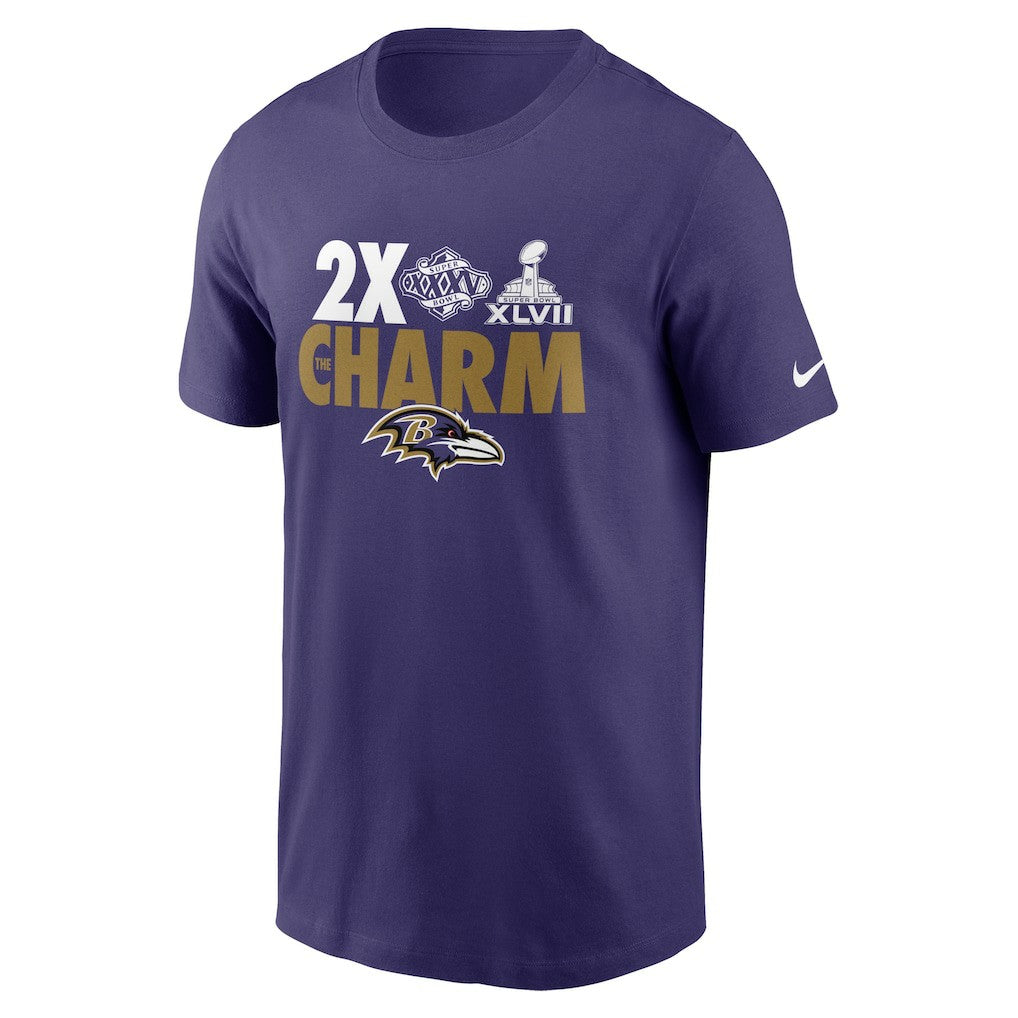 Baltimore Ravens Hometown Collection 2x Super Bowl Champions T-Shirt | NFL Discount