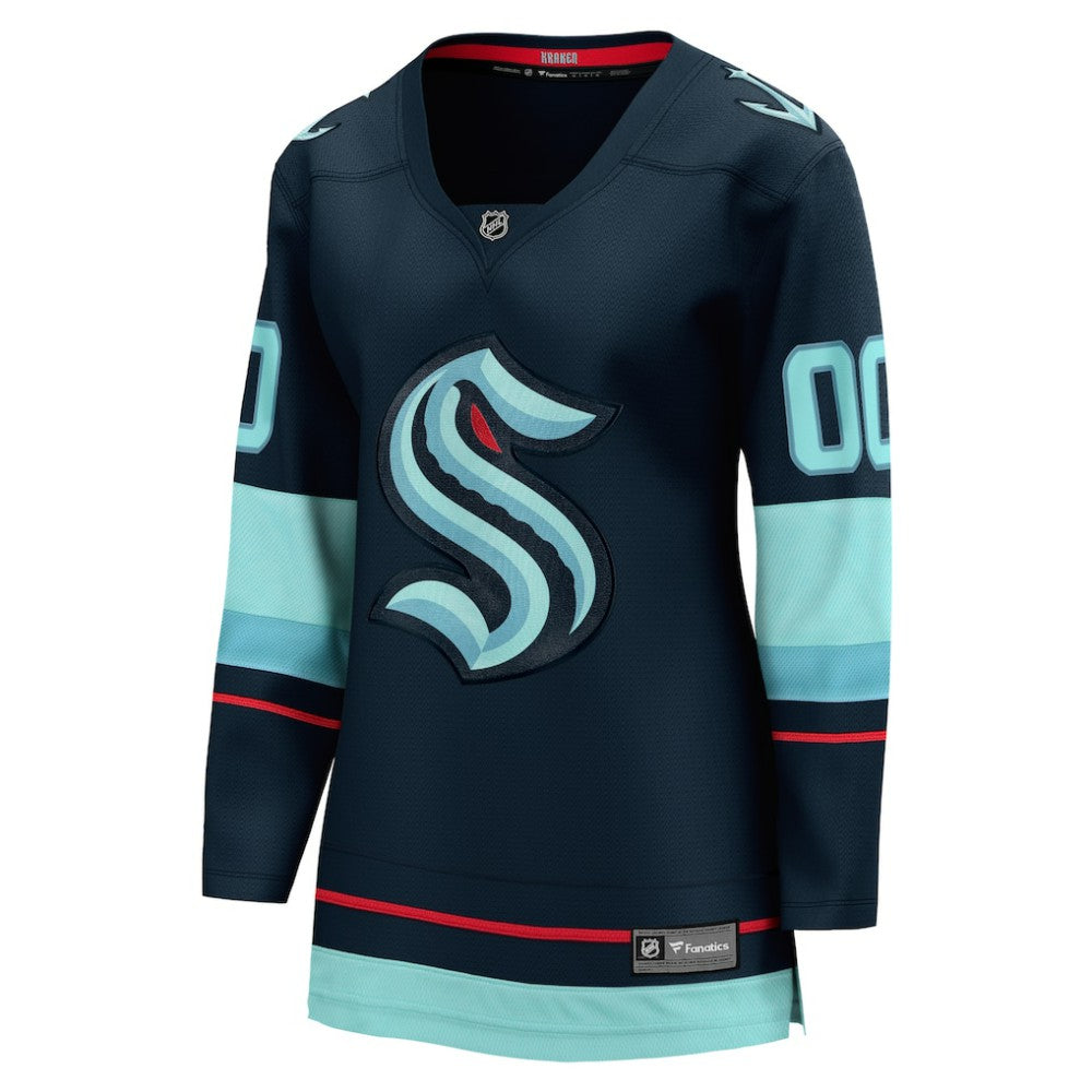 Seattle Kraken Fanatics Women's Home Breakaway Custom Jersey -  NHL Jerseys