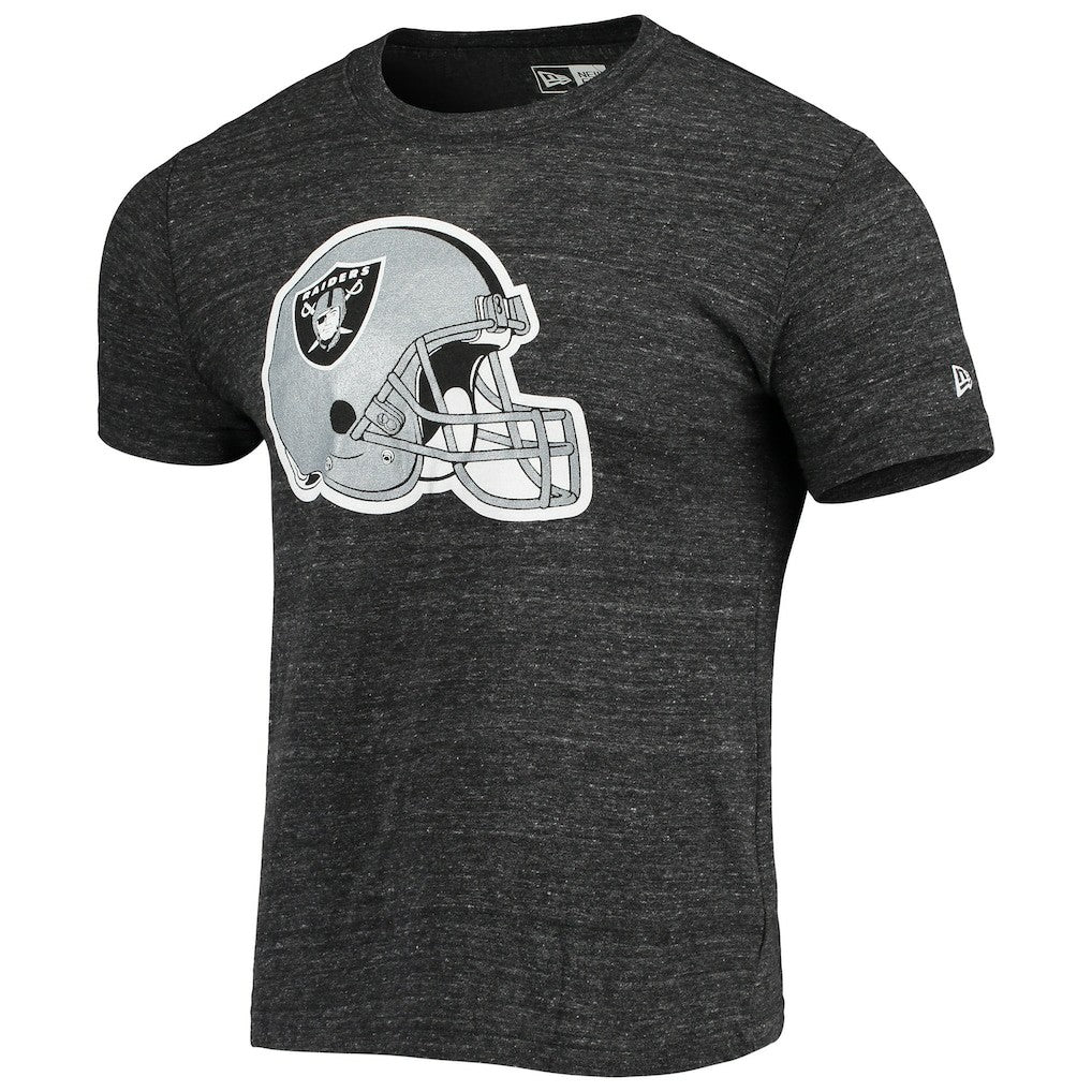 Las Vegas Raiders Helmet Logo Tri-Blend T-Shirt | NFL US