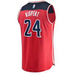 Icon Edition Corey Kispert Washington Wizards Youth Fast Break Replica Jersey Red | NBA