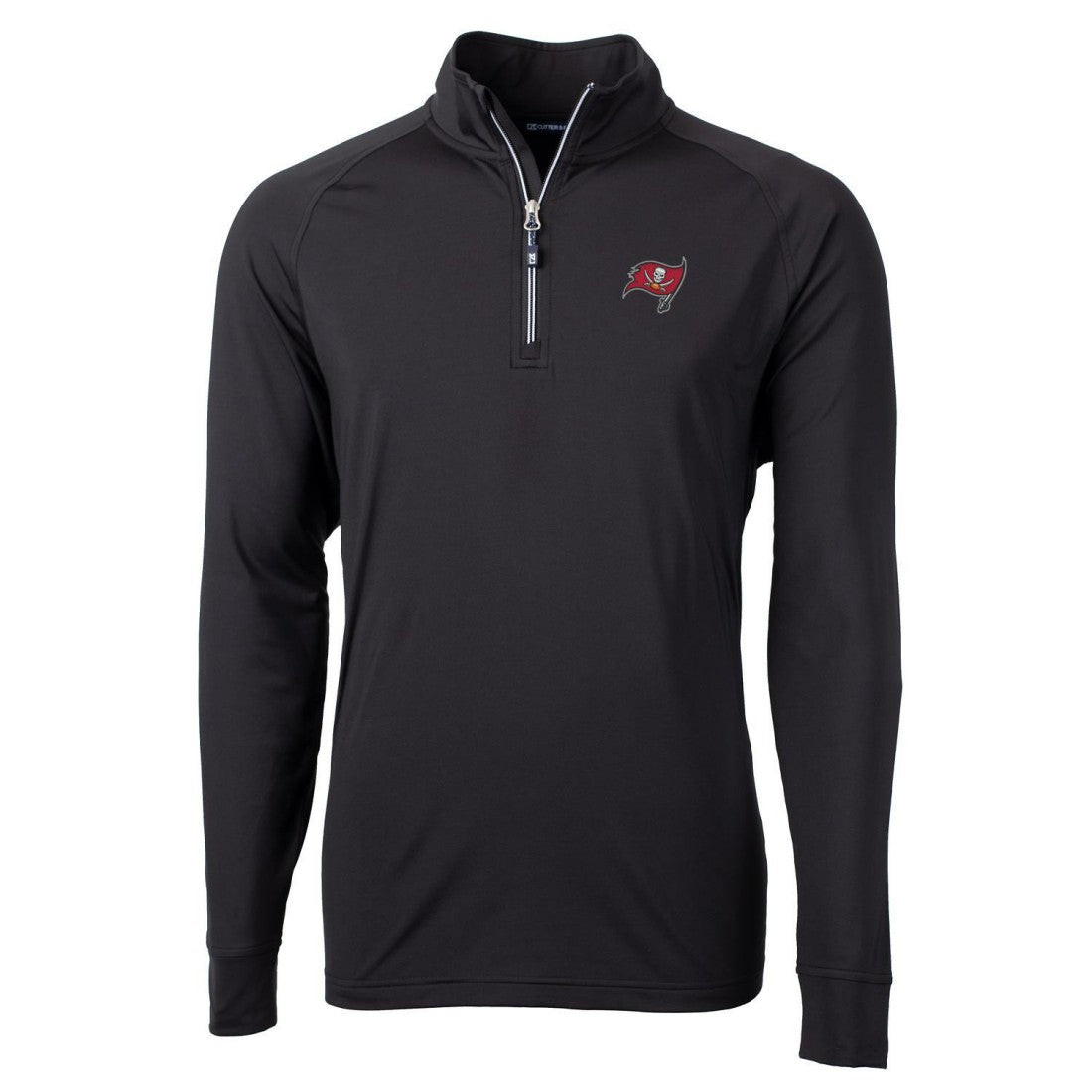 Tampa Bay Buccaneers Cutter & Buck Adapt Eco Knit Quarter-Zip Pullover Jacket | NFL On sale