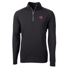 Tampa Bay Buccaneers Cutter & Buck Adapt Eco Knit Quarter-Zip Pullover Jacket | NFL On sale